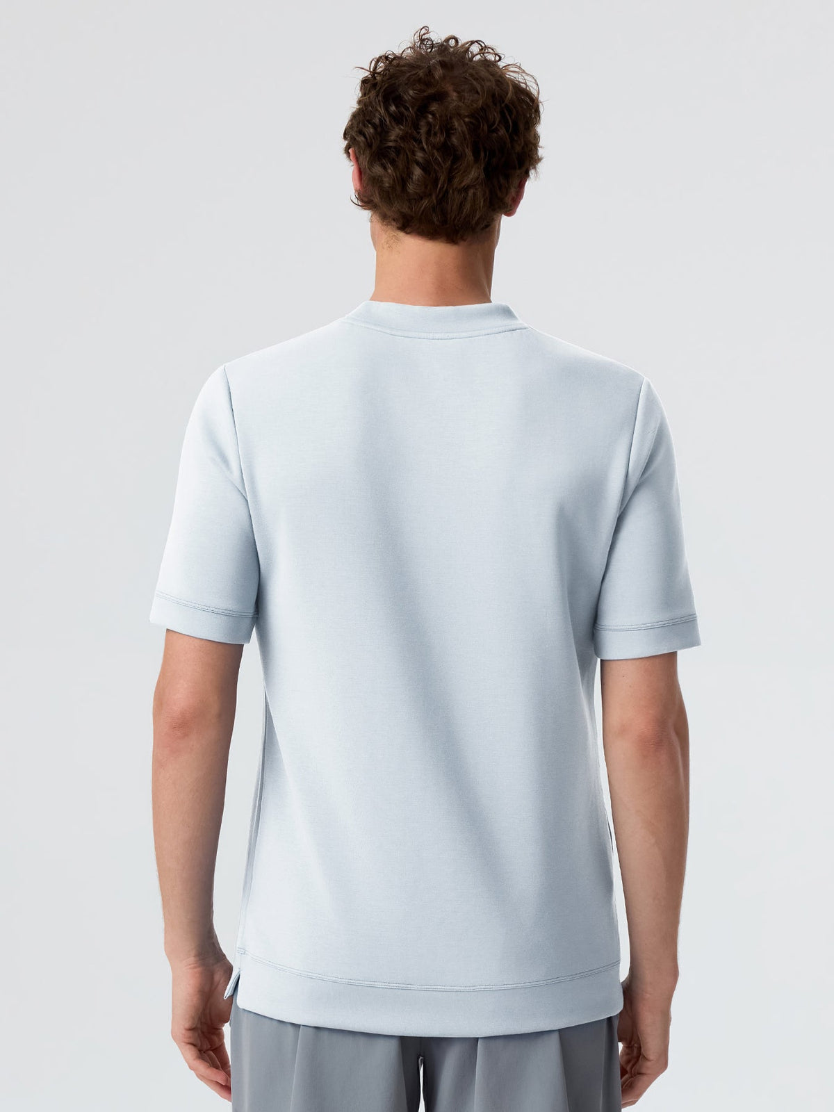 Leonardo Camiseta de manga corta de mezcla modal: corte entallado
