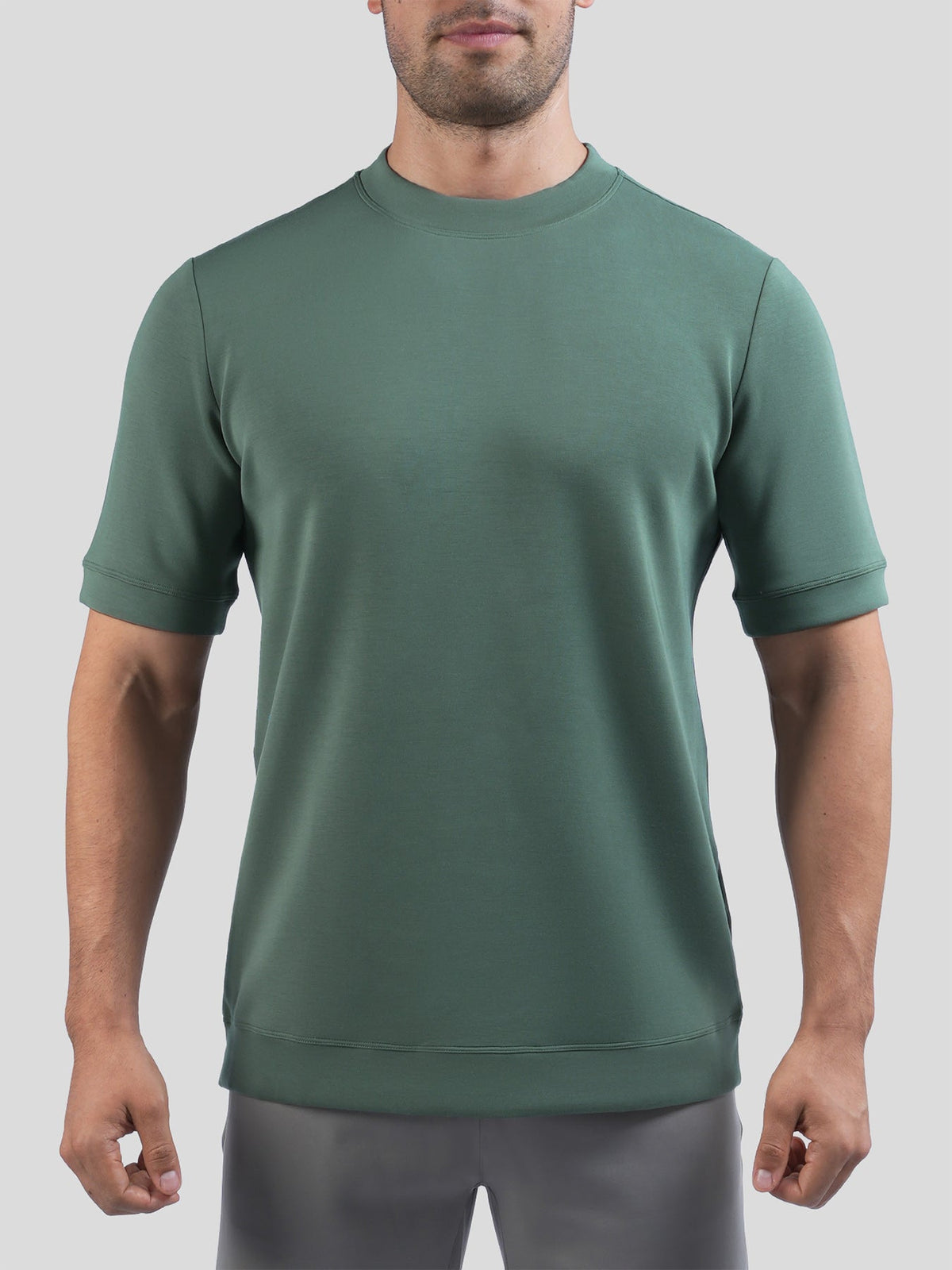 Leonardo Camiseta de manga corta de mezcla modal: corte entallado