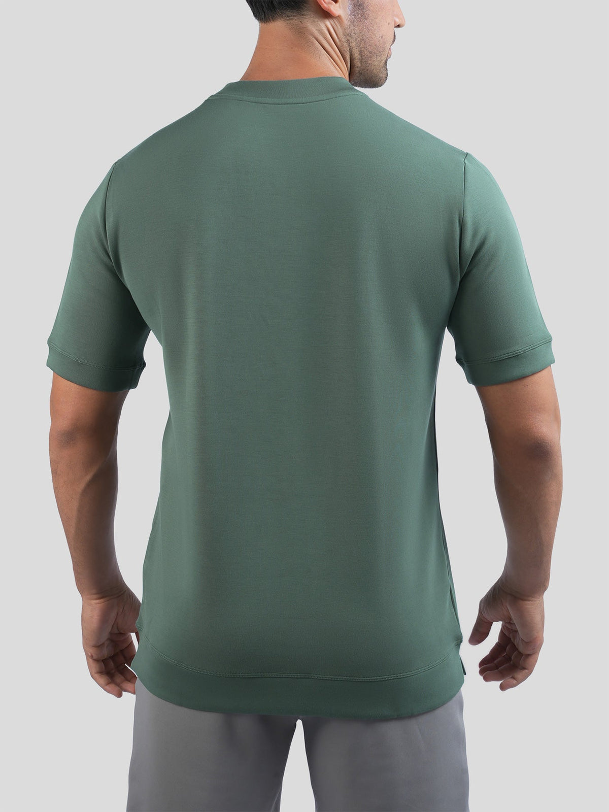 Leonardo Camiseta de manga corta de mezcla modal: corte entallado