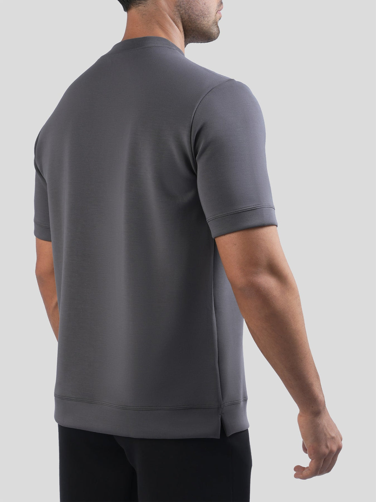 Leonardo Camiseta de manga corta de mezcla modal: corte entallado