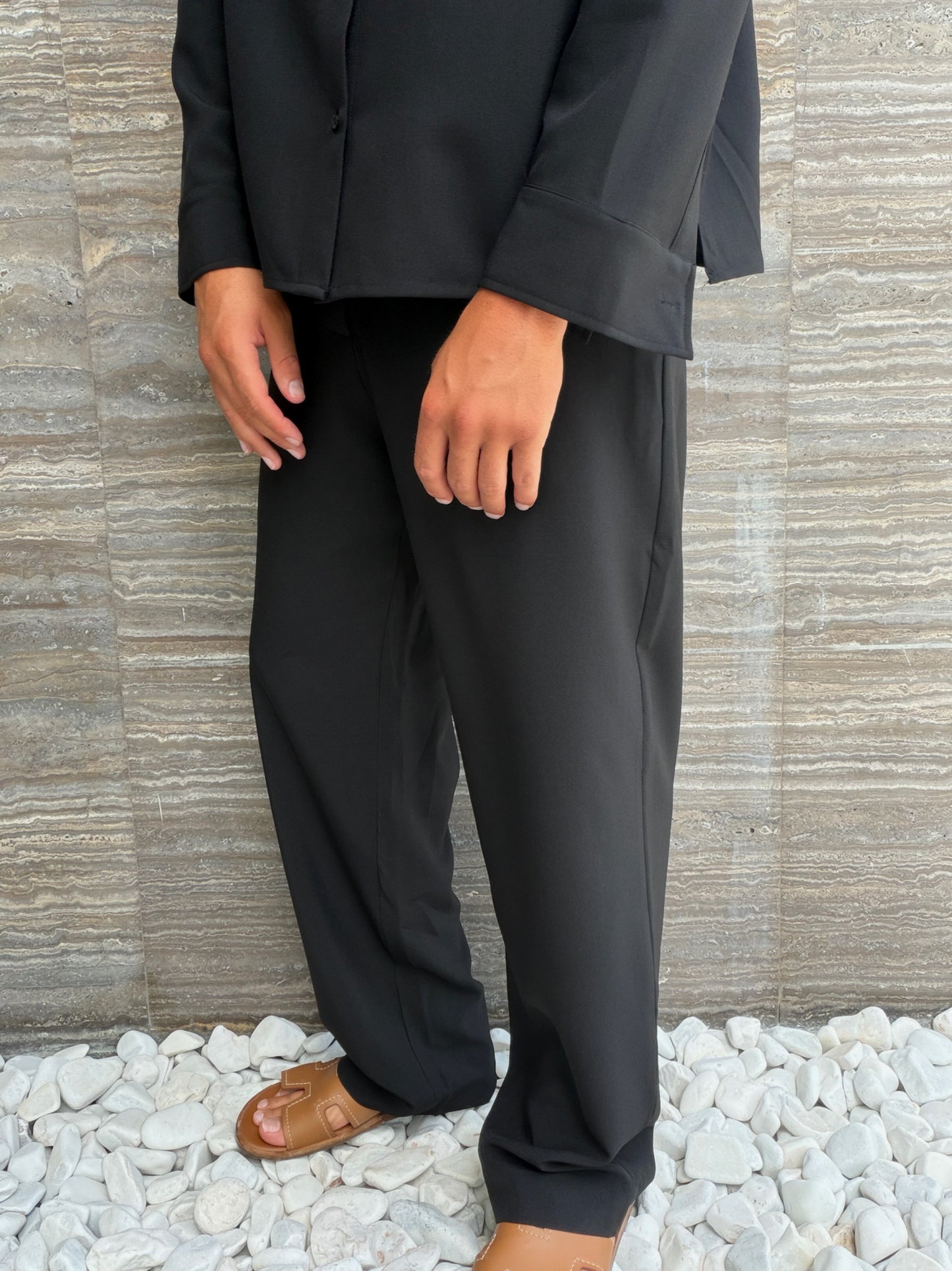 Erik pantalones milos negros