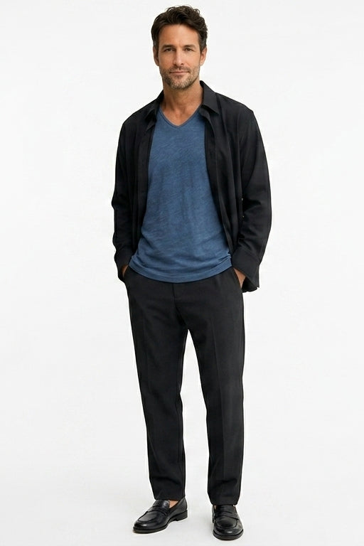 Erik pantalones milos negros