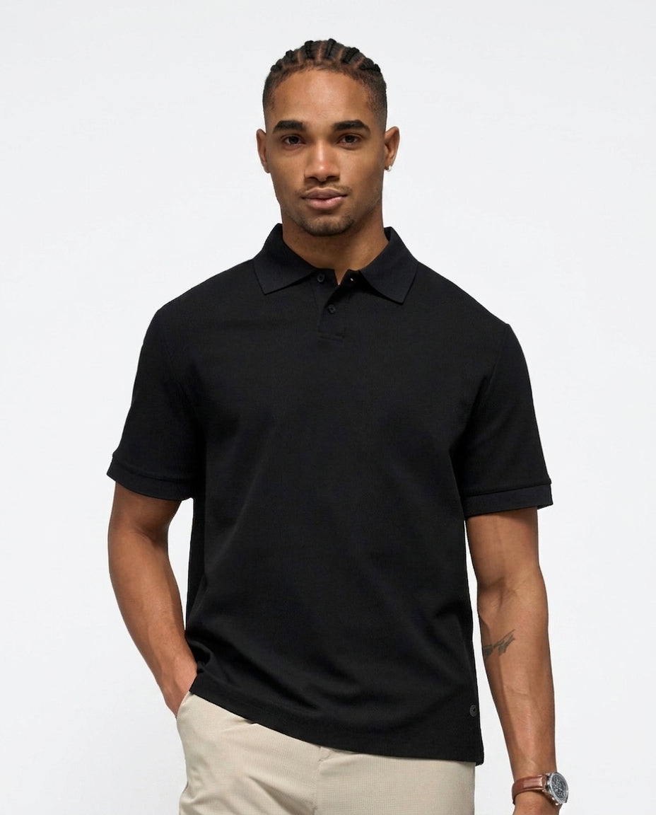 Aron polo de mezcla de algodón para el fin de semana