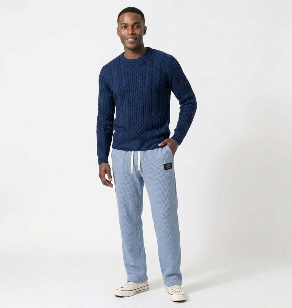 Edwards Pantalón ancho con cintura ajustable