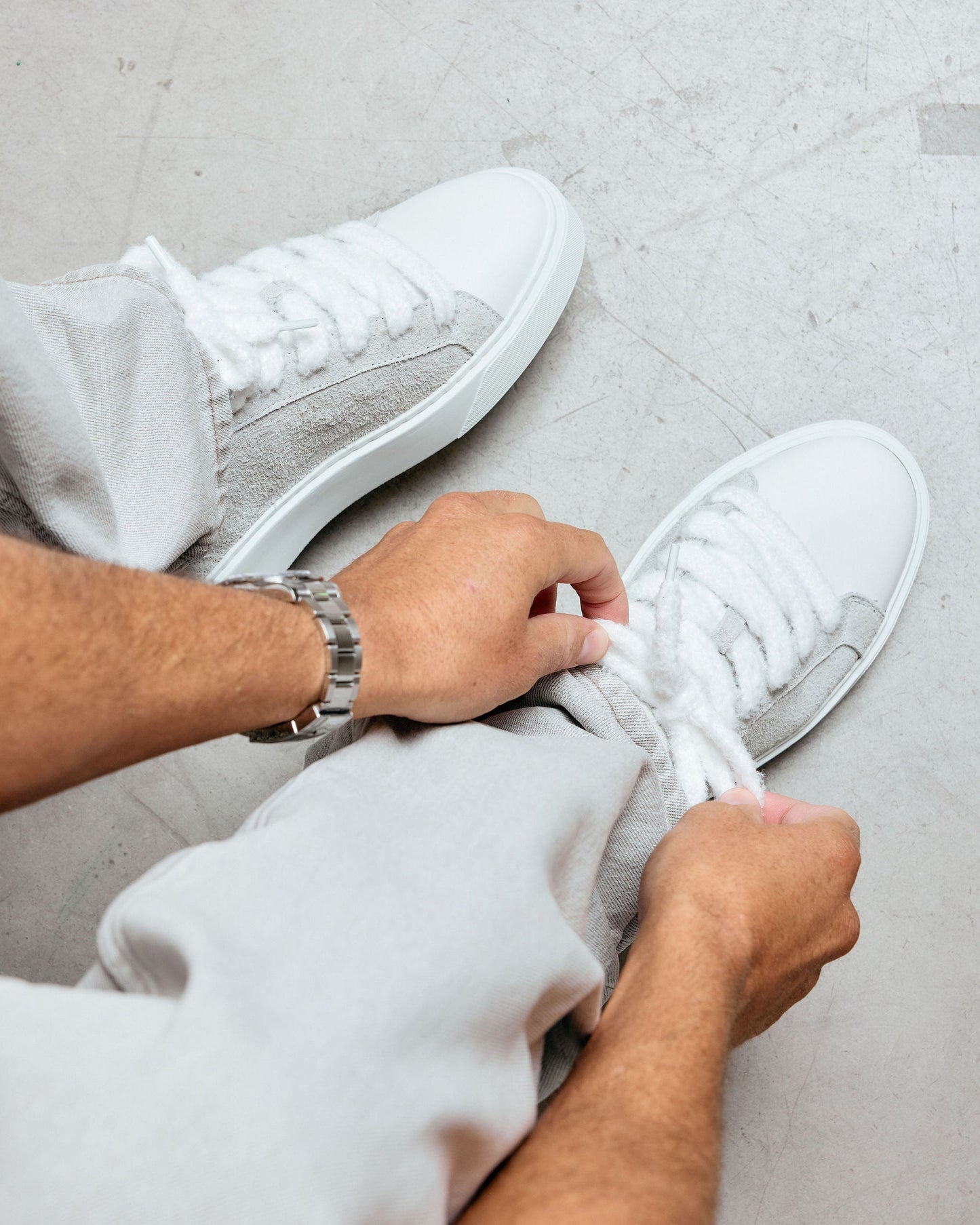 Zapatillas de deporte court sneakers stone