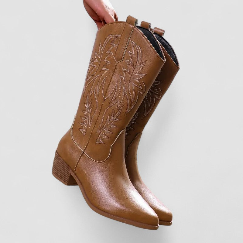 Laura Botas ortopédicas de estilo western