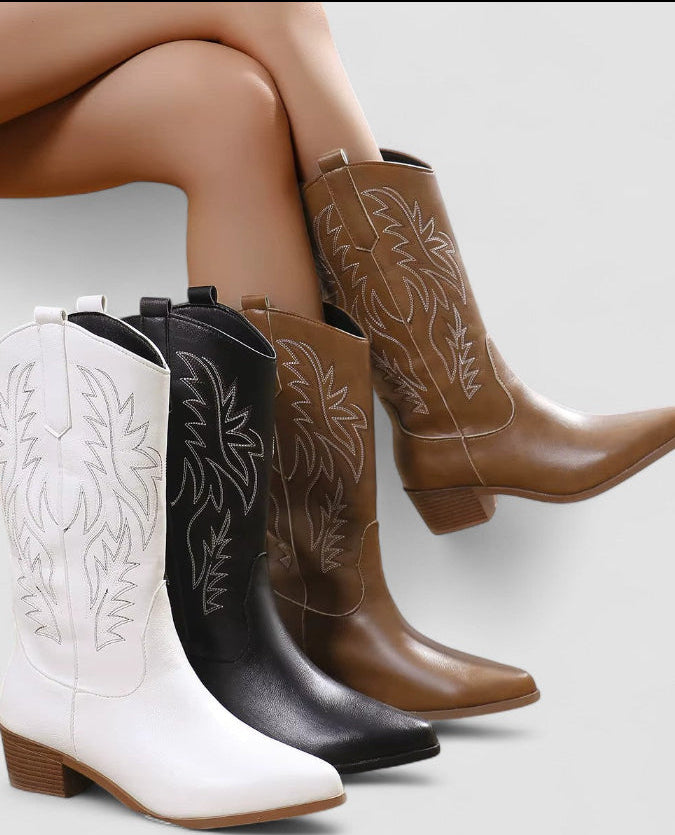 Laura Botas ortopédicas de estilo western