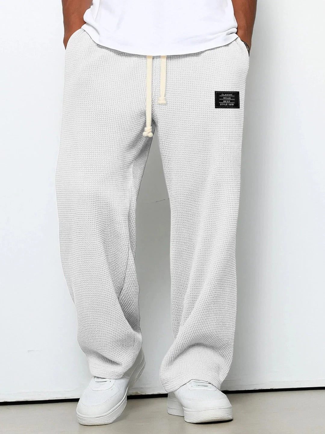 Edwards Pantalón ancho con cintura ajustable