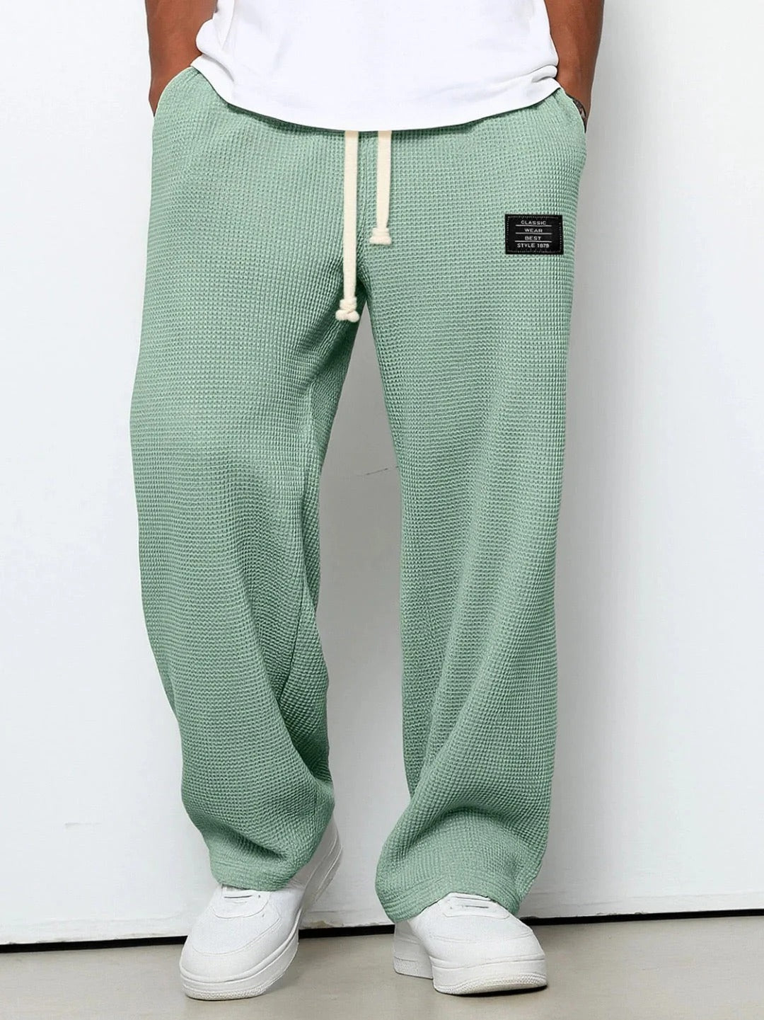 Edwards Pantalón ancho con cintura ajustable