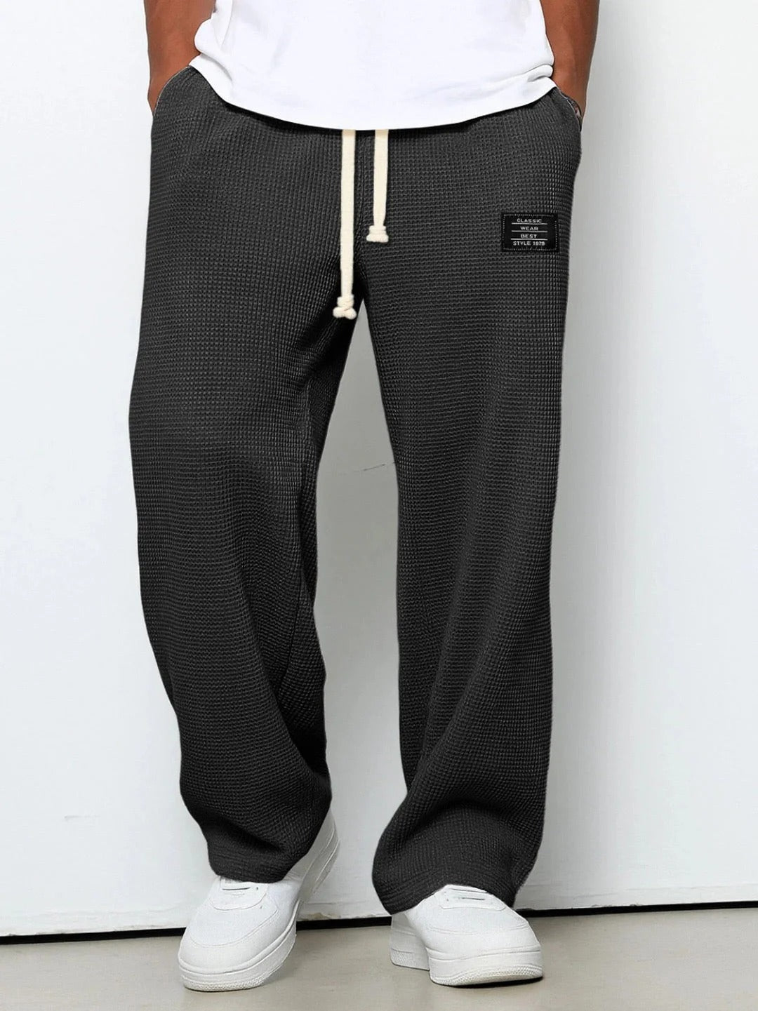 Edwards Pantalón ancho con cintura ajustable