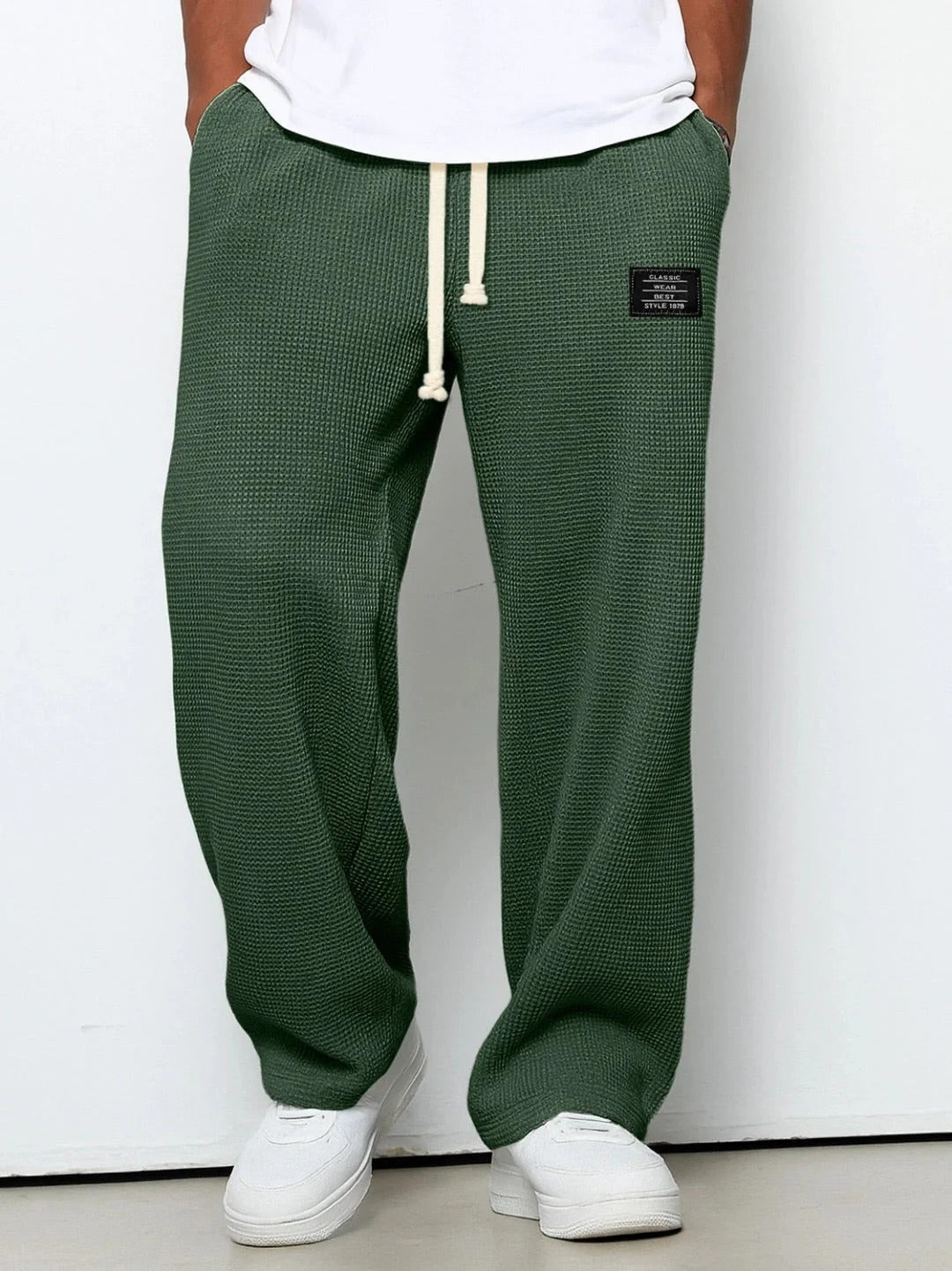 Edwards Pantalón ancho con cintura ajustable