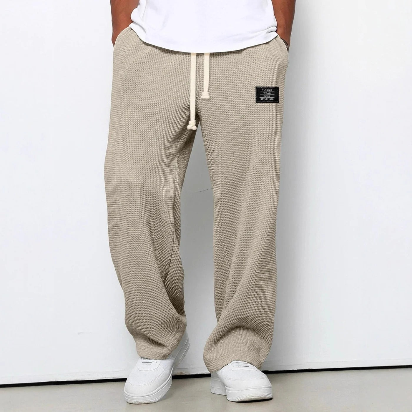 Edwards Pantalón ancho con cintura ajustable
