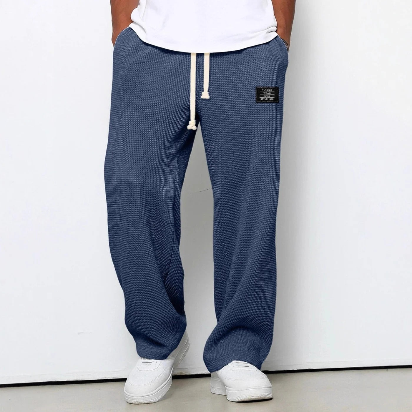 Edwards Pantalón ancho con cintura ajustable