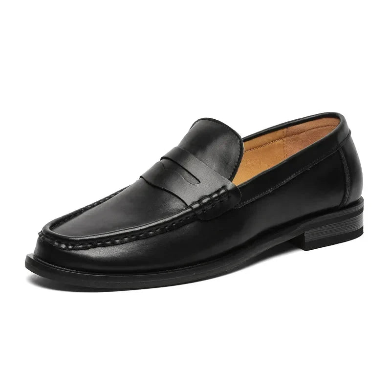 Mocasines informales sin cordones de piel sintética
