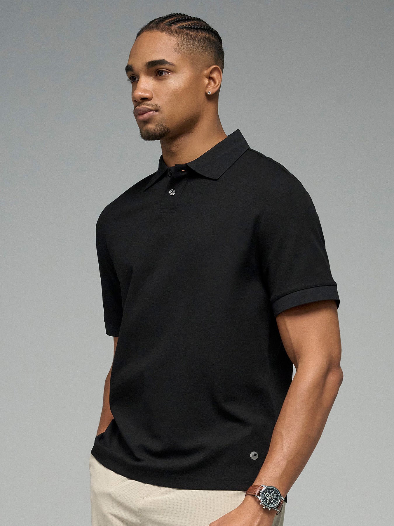 Aron polo de mezcla de algodón para el fin de semana